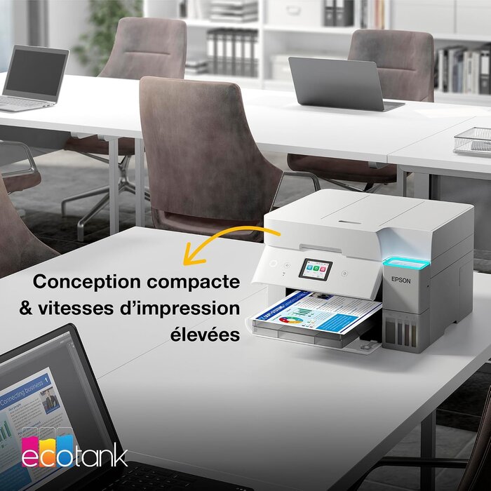 Epson Imprimante multifonction 4-en-1 Wi-Fi - 42% de remise - Blanc