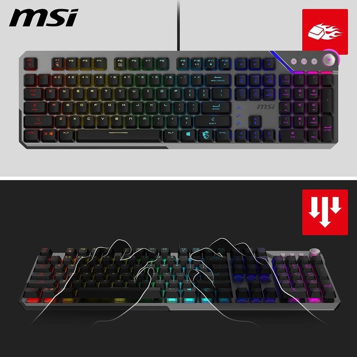 Clavier gaming mécanique AZERTY silencieux - 40% de remise