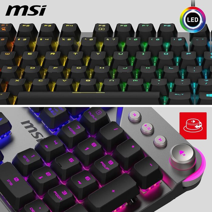 Clavier gaming mécanique AZERTY silencieux - 40% de remise