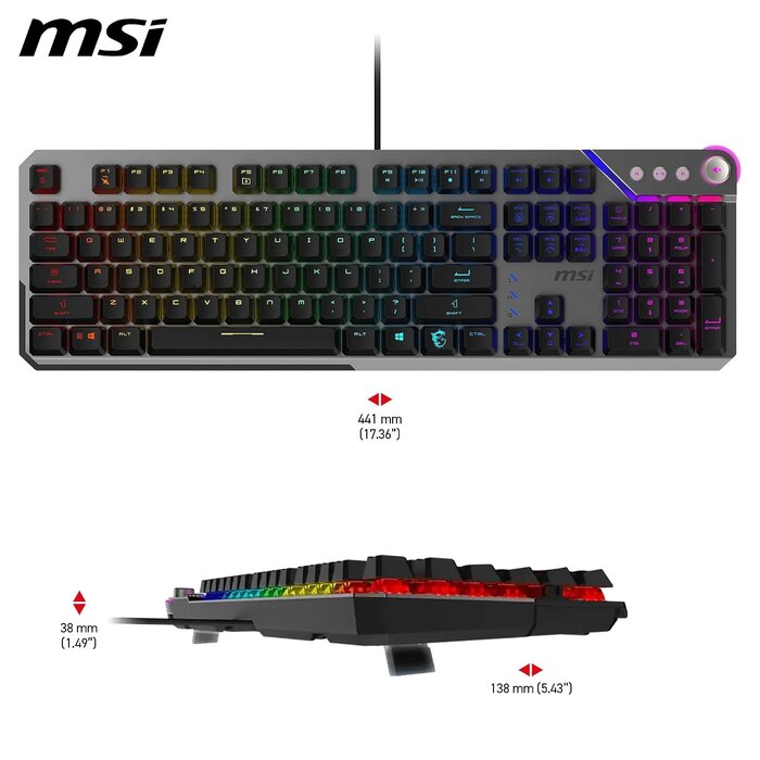 Clavier gaming mécanique AZERTY silencieux - 40% de remise