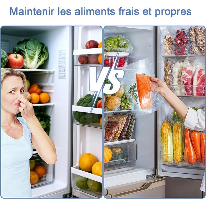 Machine sous vide automatique 65 kPa avec 20 sacs - 37% de remise