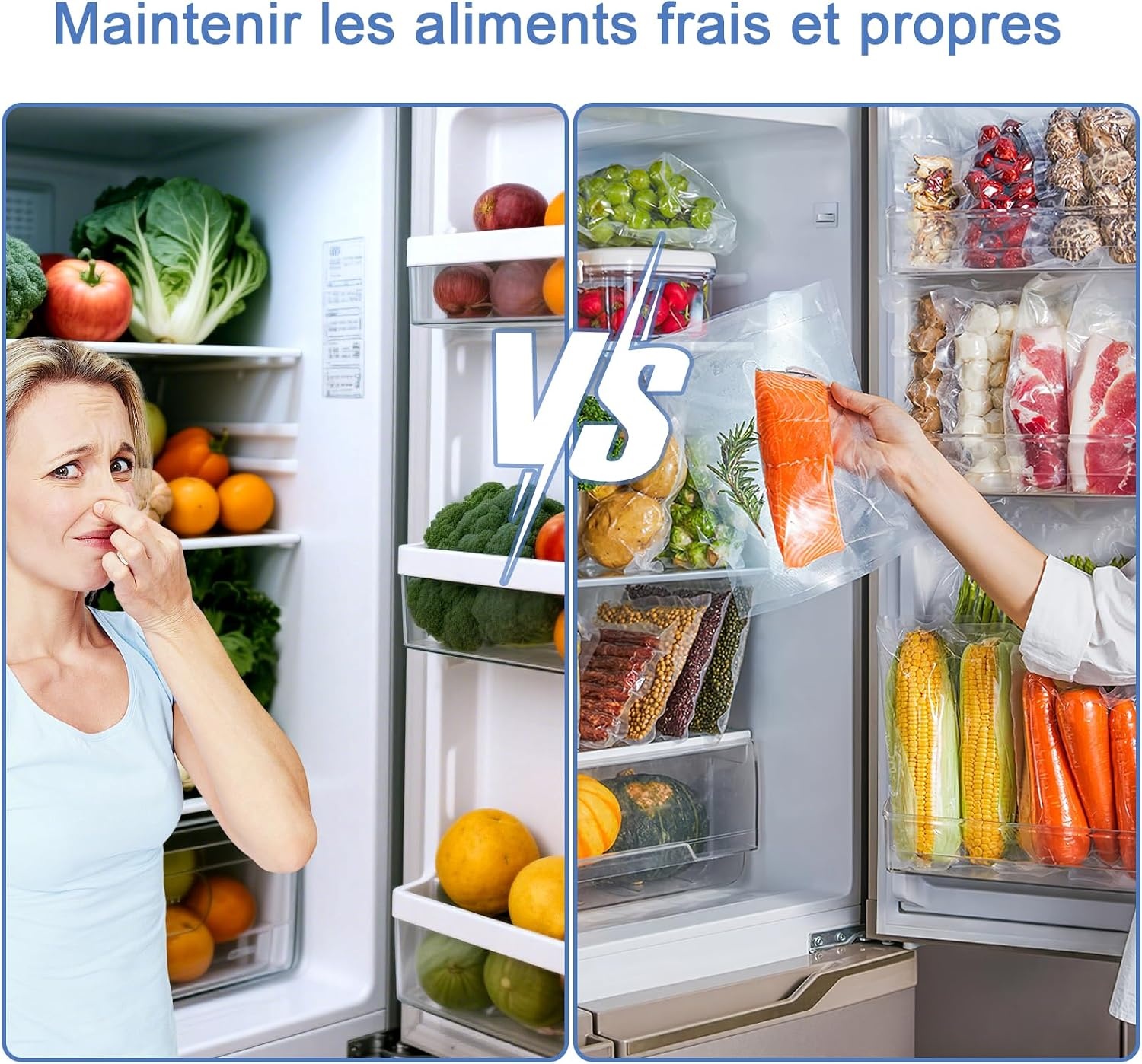 Machine sous vide automatique 65 kPa avec 20 sacs - 37% de remise