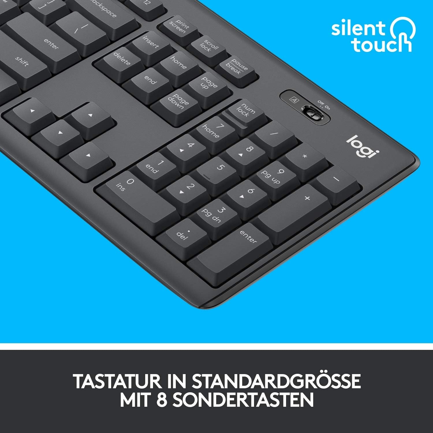 Logitech Ensemble clavier souris sans fil silencieux QWERTZ - 38% de remise