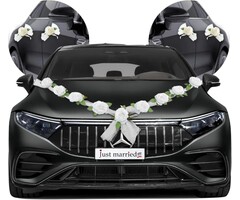 Guirlandes de fleurs pour mariage - 180 cm - Blanc - 38% de remise