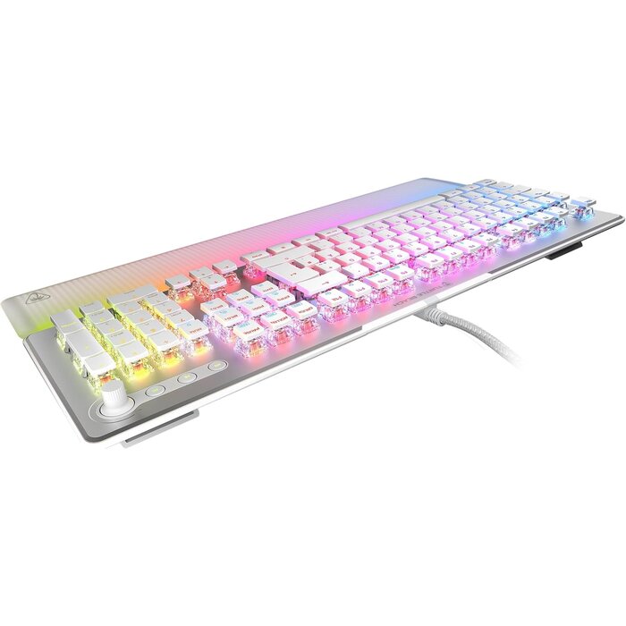 Clavier gaming Vulcan II Max blanc - 40% de remise - Opto-mécanique