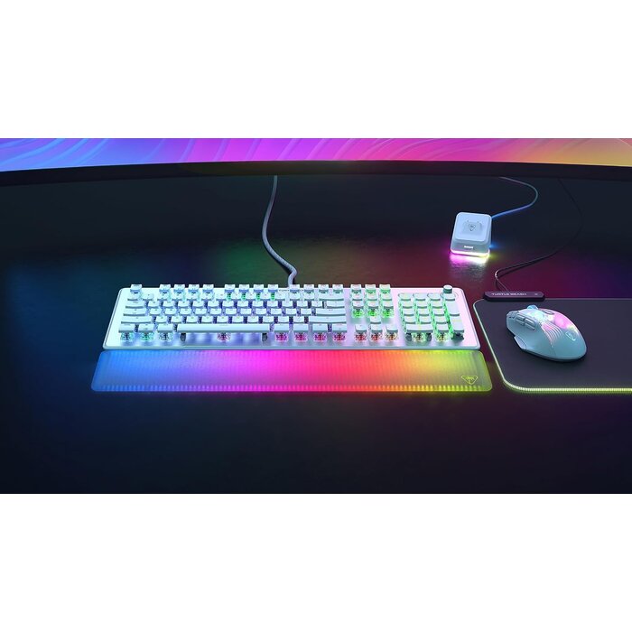 Clavier gaming Vulcan II Max blanc - 40% de remise - Opto-mécanique