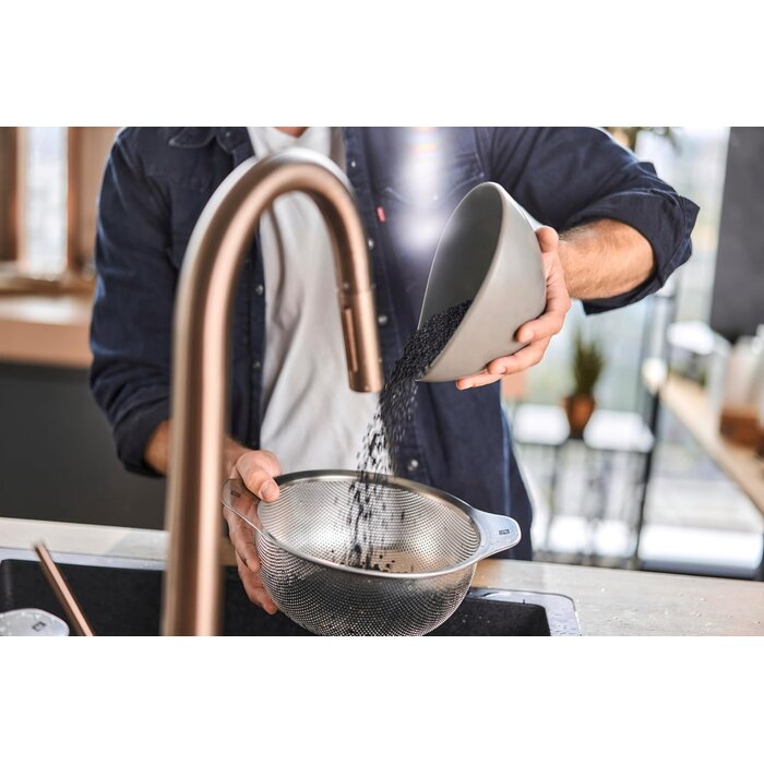 Passoire 24 cm en acier inoxydable - 35% de remise