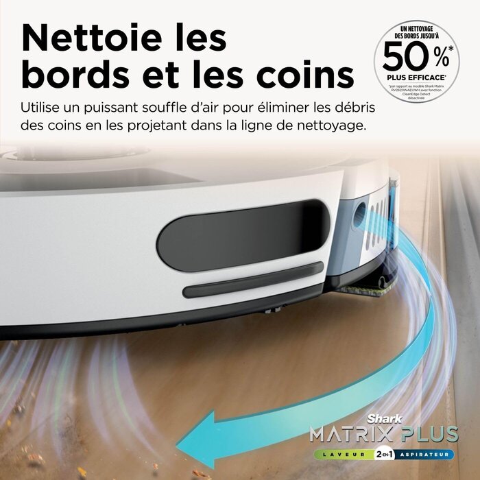 Robot aspirateur et laveur 2-en-1 LiDAR - 42% de remise