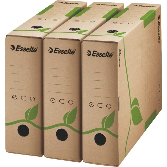 Lot de 25 boîtes d'archives A4 Brun M - 38% de remise