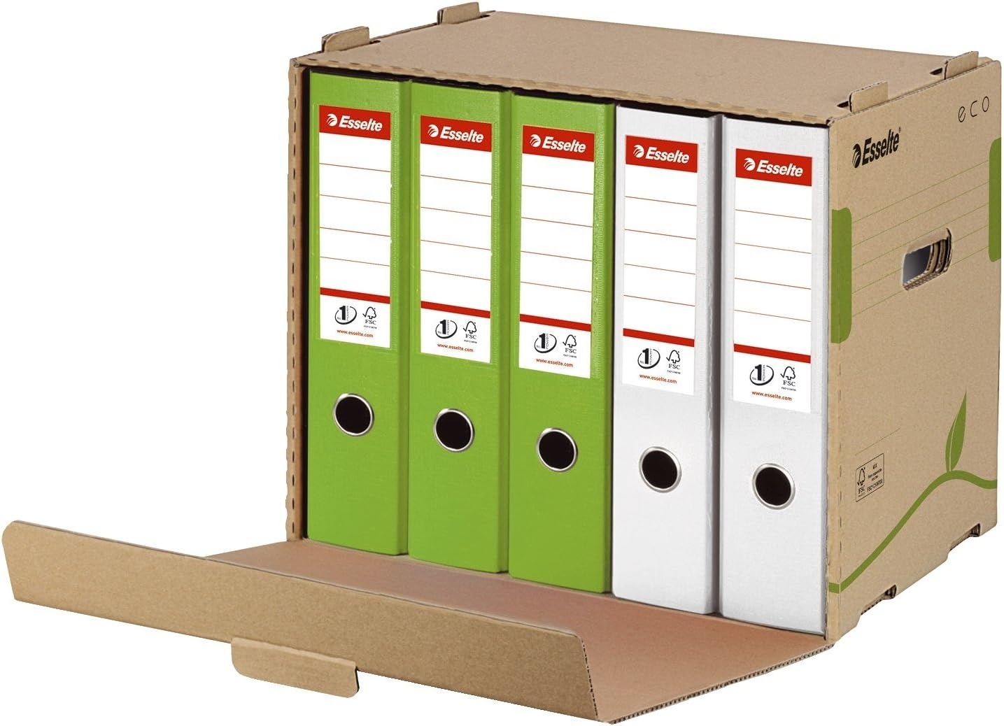 Lot de 25 boîtes d'archives A4 Brun M - 38% de remise