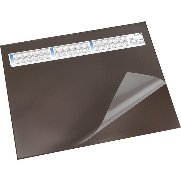 Sous-main de bureau bleu 52x65 cm, format S - 32% de remise