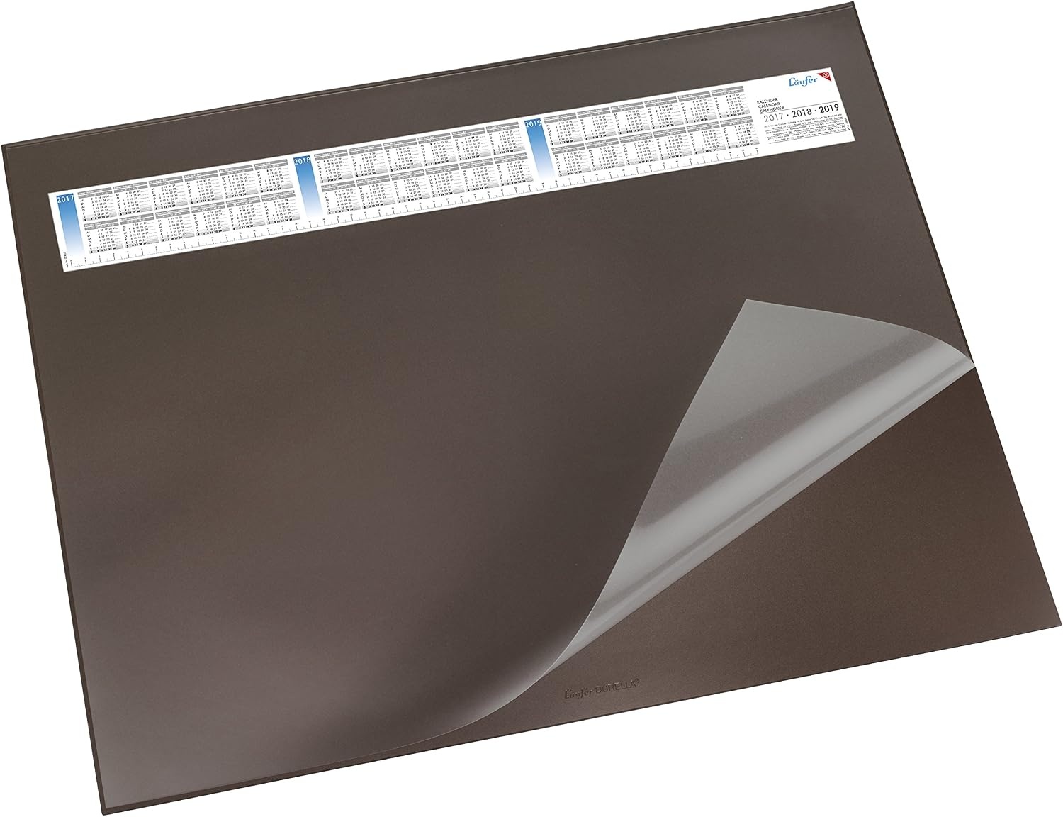 Sous-main de bureau bleu 52x65 cm, format S - 32% de remise