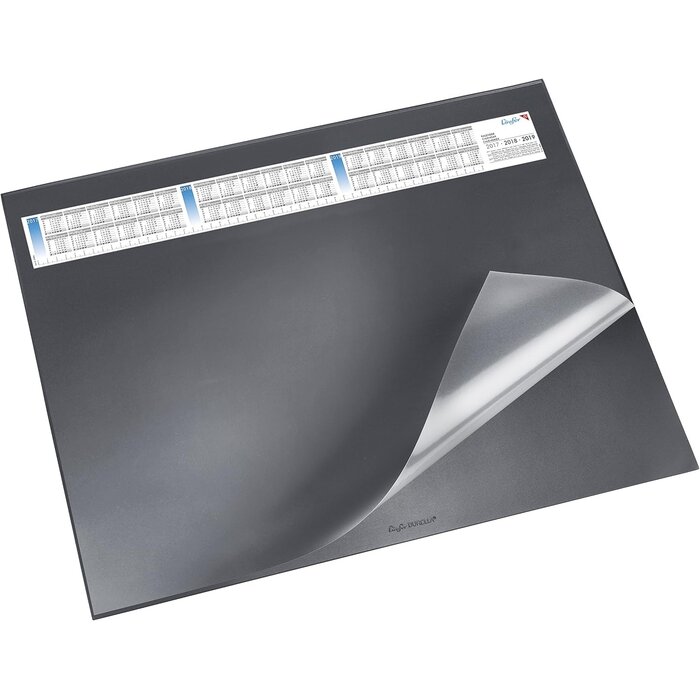Sous-main de bureau bleu 52x65 cm, format S - 32% de remise