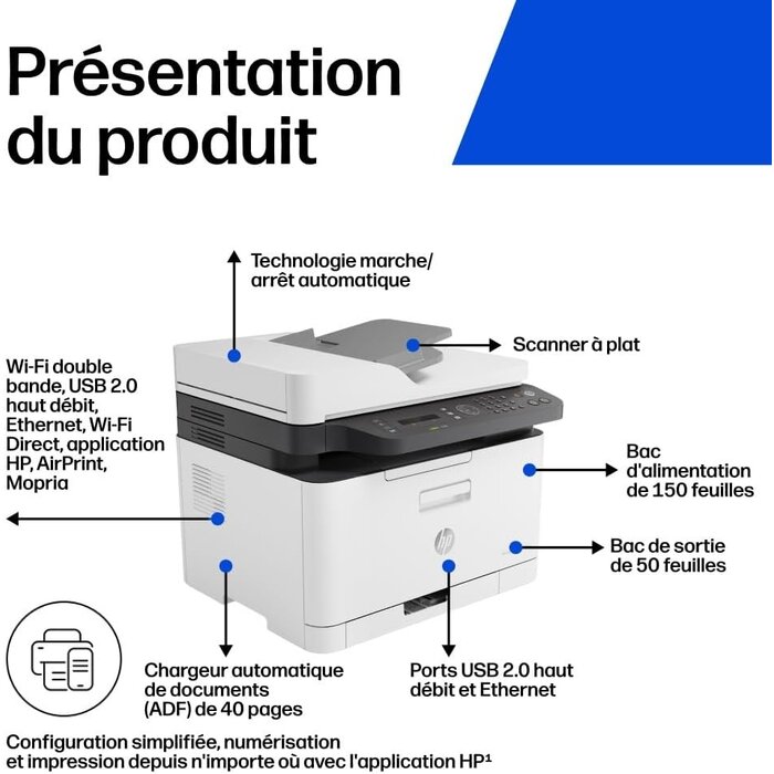 Hp Imprimante Laser Multifonction Wit Zwart Xl - 42% de remise