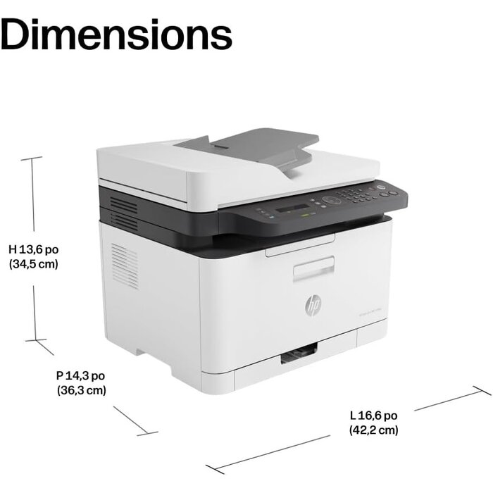 Hp Imprimante Laser Multifonction Wit Zwart Xl - 42% de remise