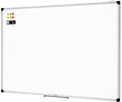 Amazon Basics Tableau blanc magnétique XL 120x90cm - Blanc - 33% de remise