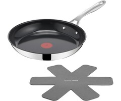 Poêle inox 28 cm céramique antiadhésive - 33% de remise