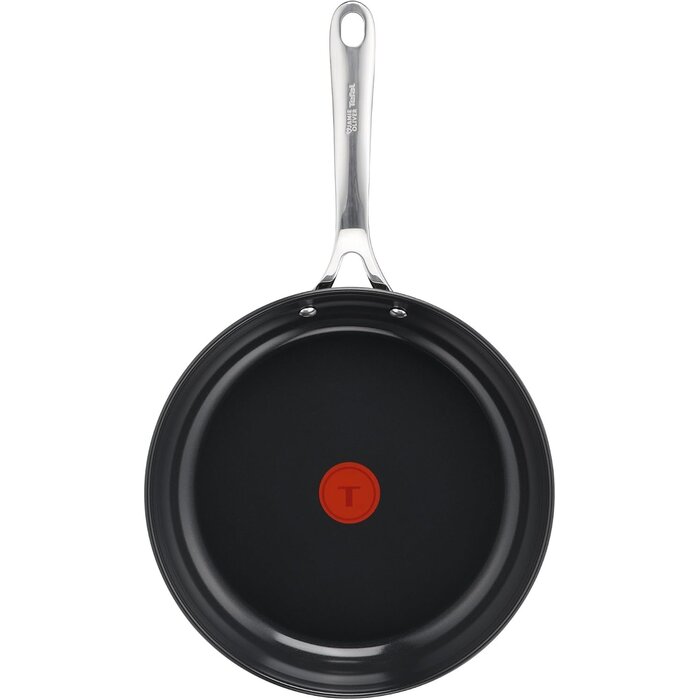 Poêle inox 28 cm céramique antiadhésive - 33% de remise