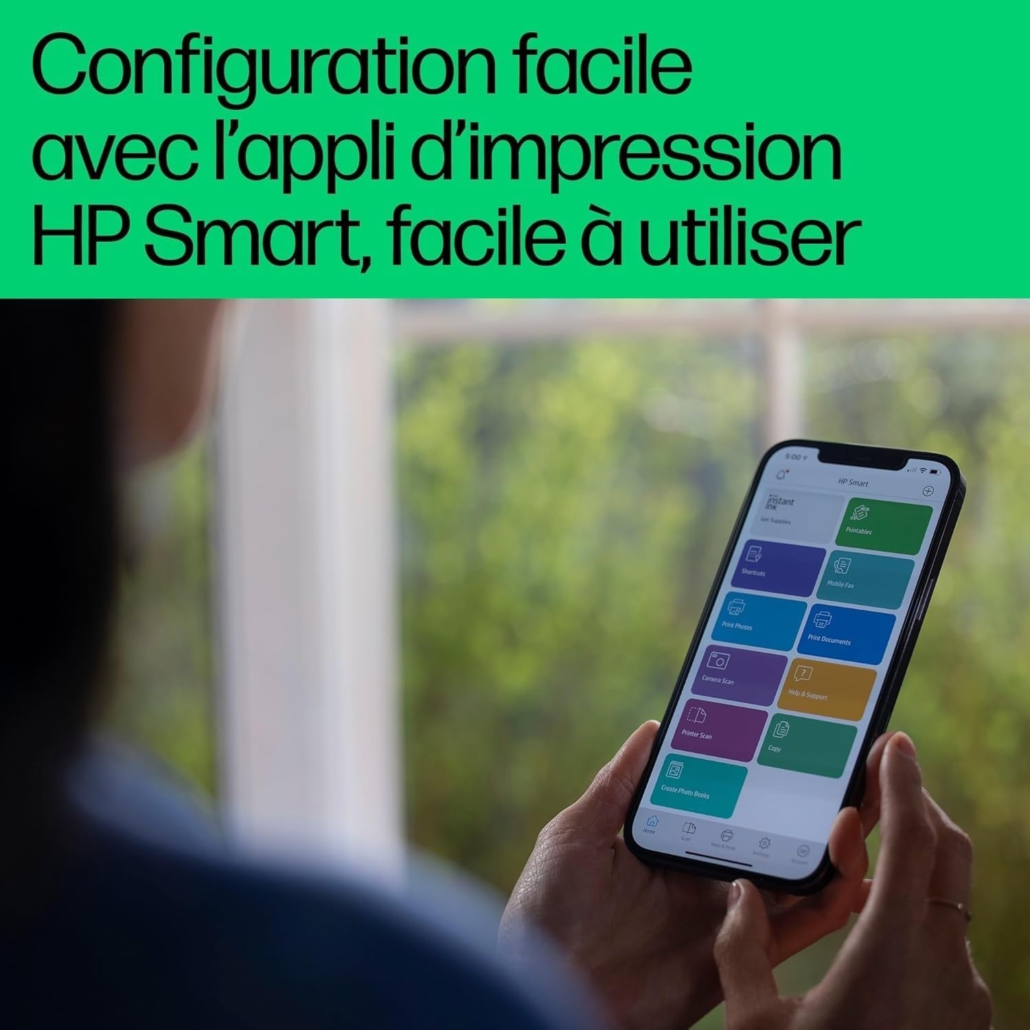 Hp Imprimante multifonction jet d'encre A4 sans fil - 34% de remise