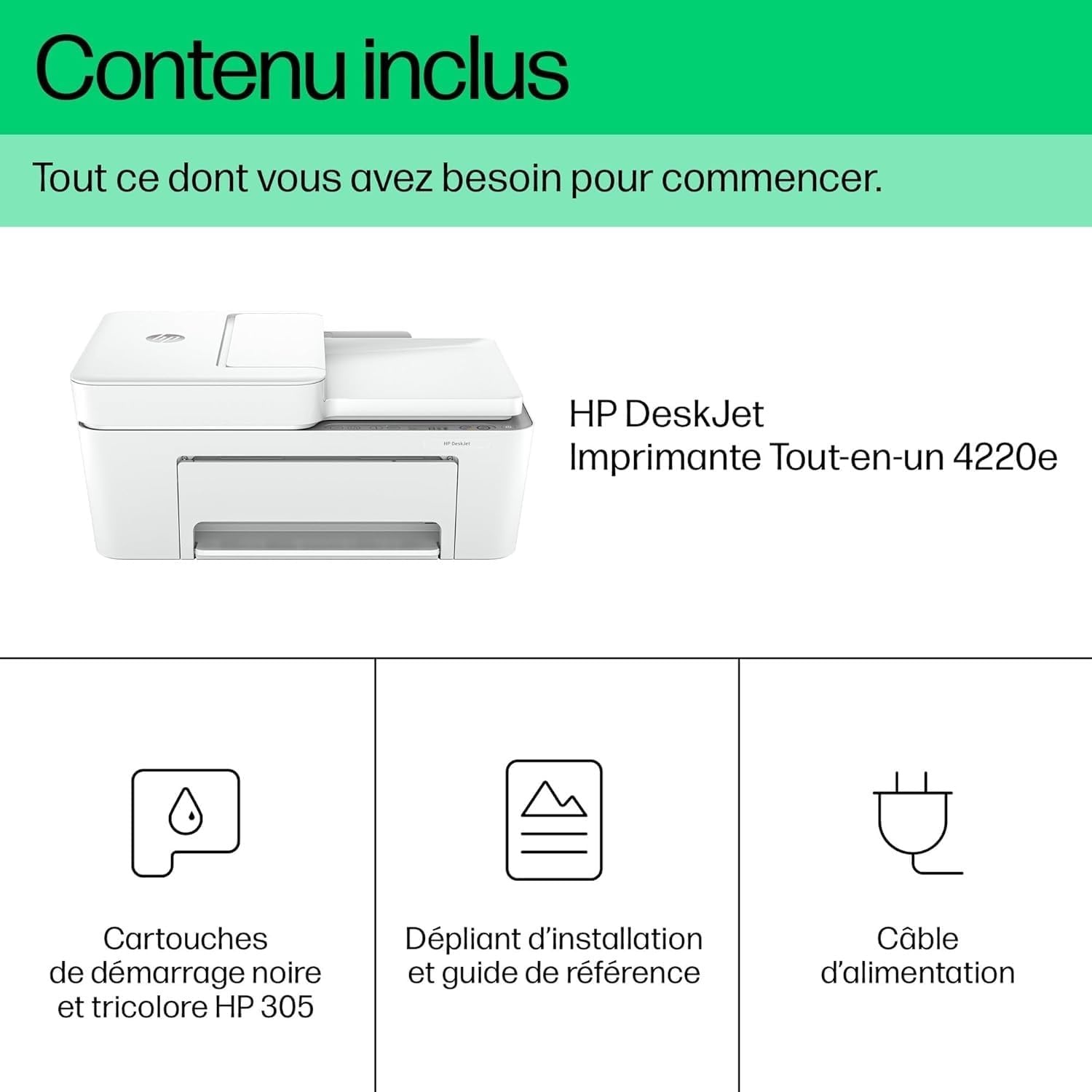 Hp Imprimante multifonction jet d'encre A4 sans fil - 34% de remise