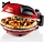 Four à pizza électrique 1200W 32 cm rouge - 34% de remise
