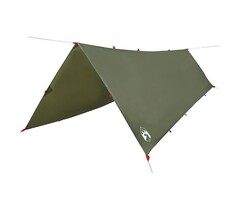 Vidaxl Toit de camping imperméable 506x306 cm - Vert Olive - 32% de remise