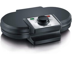 Gaufrier double 1200W noir - 29% de remise
