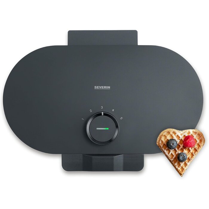 Gaufrier double 1200W - Température réglable - 31% de remise