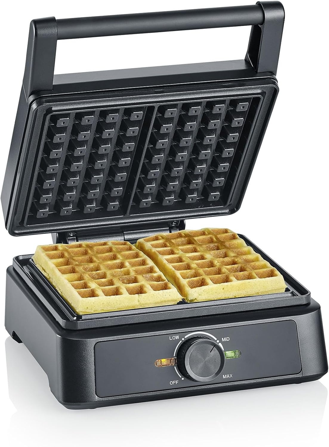 Gaufrier double 1200W - Température réglable - 31% de remise