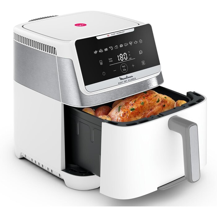 Friteuse à air chaud 7L avec 10 programmes - Blanc - 35% de remise