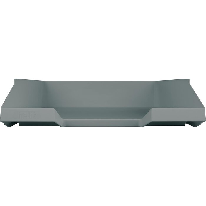 Corbeille à courrier A4-C4 gris clair, empilable - 30% de remise