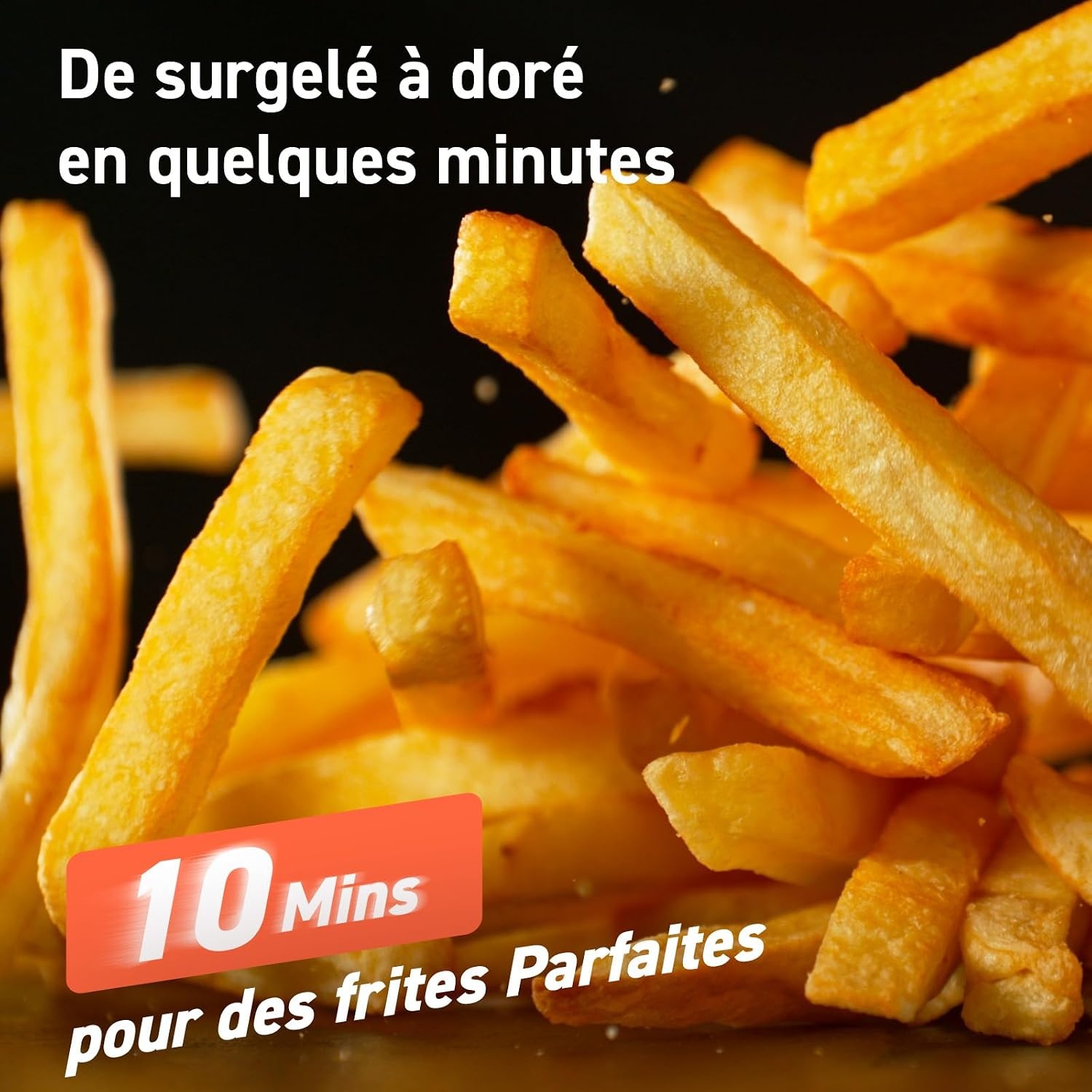 Mini friteuse à air chaud 2L noire - 33% de remise