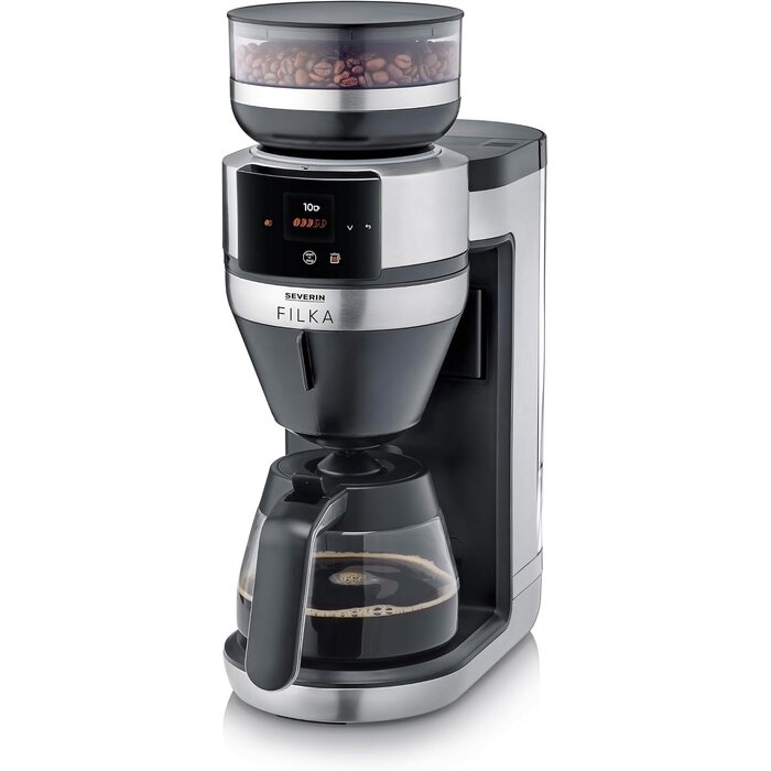 Cafetière avec moulin à grains 10 tasses - 35% de remise