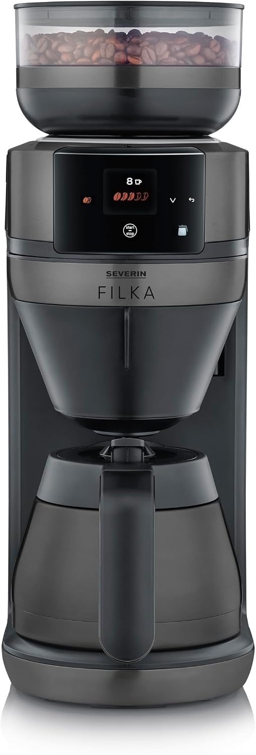 Cafetière avec moulin à grains 10 tasses - 35% de remise