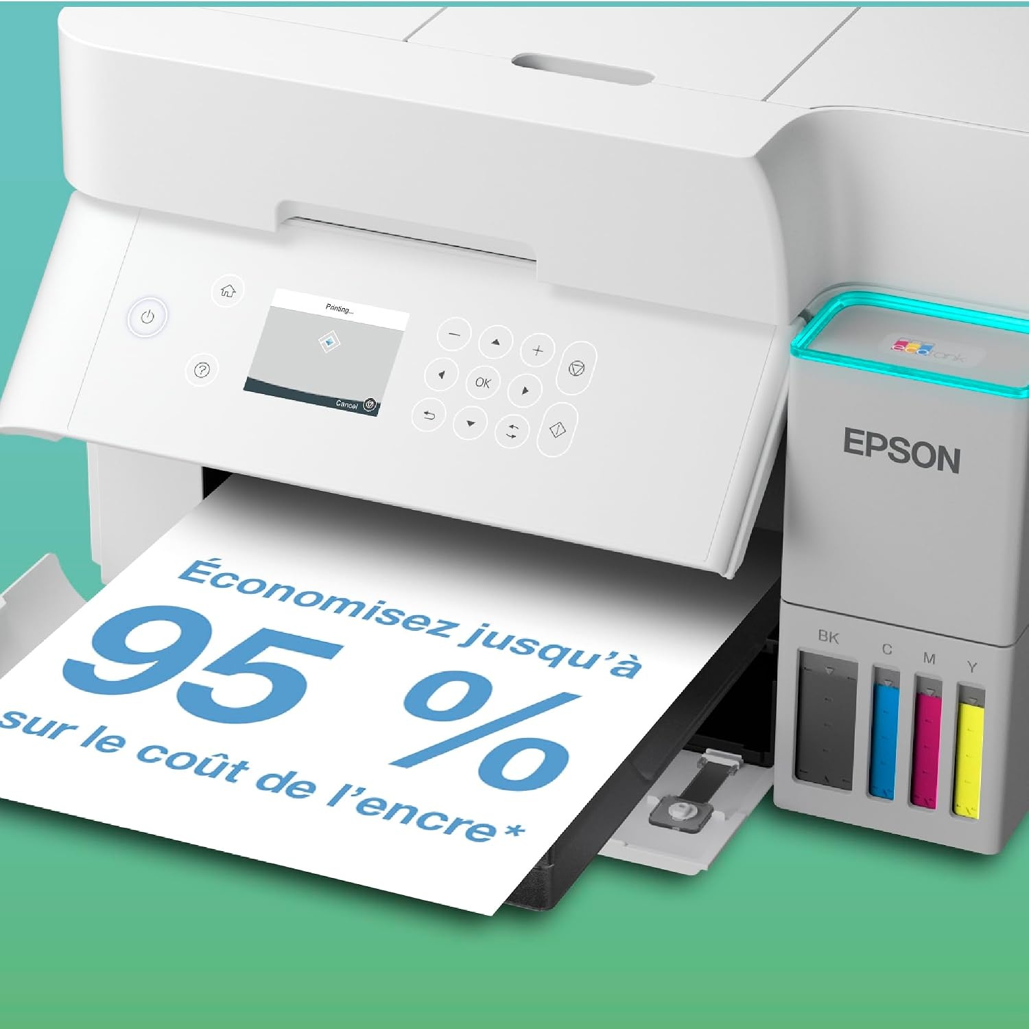 Epson Imprimante multifonction jet d'encre A4 Wi-Fi - 35% de remise