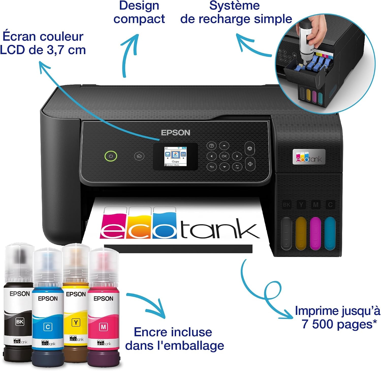 Epson Imprimante multifonction jet d'encre - 35% de remise