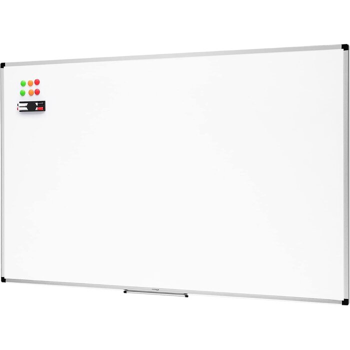 Amazon Basics Tableau blanc magnétique 90x60 cm - 32% de remise - Déballé