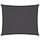 Voile d'ombrage rectangulaire 4x6m Anthracite - 34% de remise