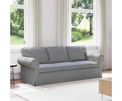 Vidaxl Canapé design 180 cm Gris clair en métal - 32% de remise