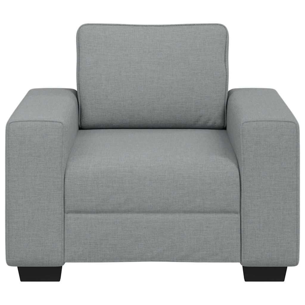 Vidaxl Fauteuil confortable gris clair 100x77x82 cm - 35% de remise