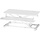 Bureau assis-debout ergonomique 800x400 mm blanc - 34% de remise