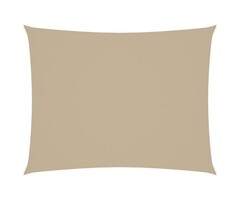 Vidaxl Voile d'ombrage rectangulaire 2,5x4 m beige - 39% de remise