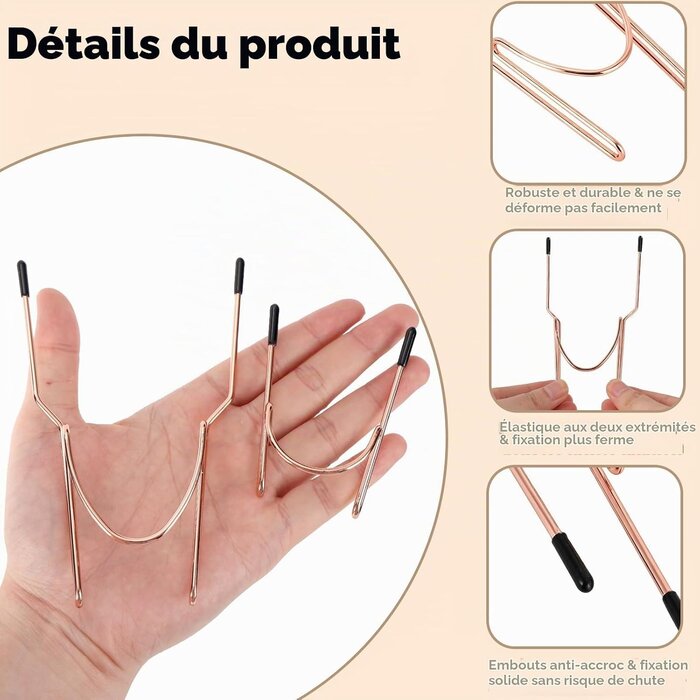 Lot de 3 cadres de broderie pour chaussettes et manches - 30% de remise