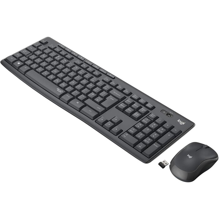 Logitech Ensemble clavier et souris sans fil QWERTZ - 32% de remise