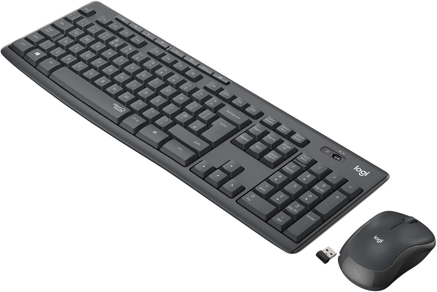 Logitech Ensemble clavier et souris sans fil QWERTZ - 32% de remise