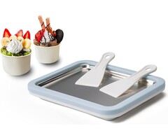 Machine à glace roulée manuelle - Bleu - 29% de remise