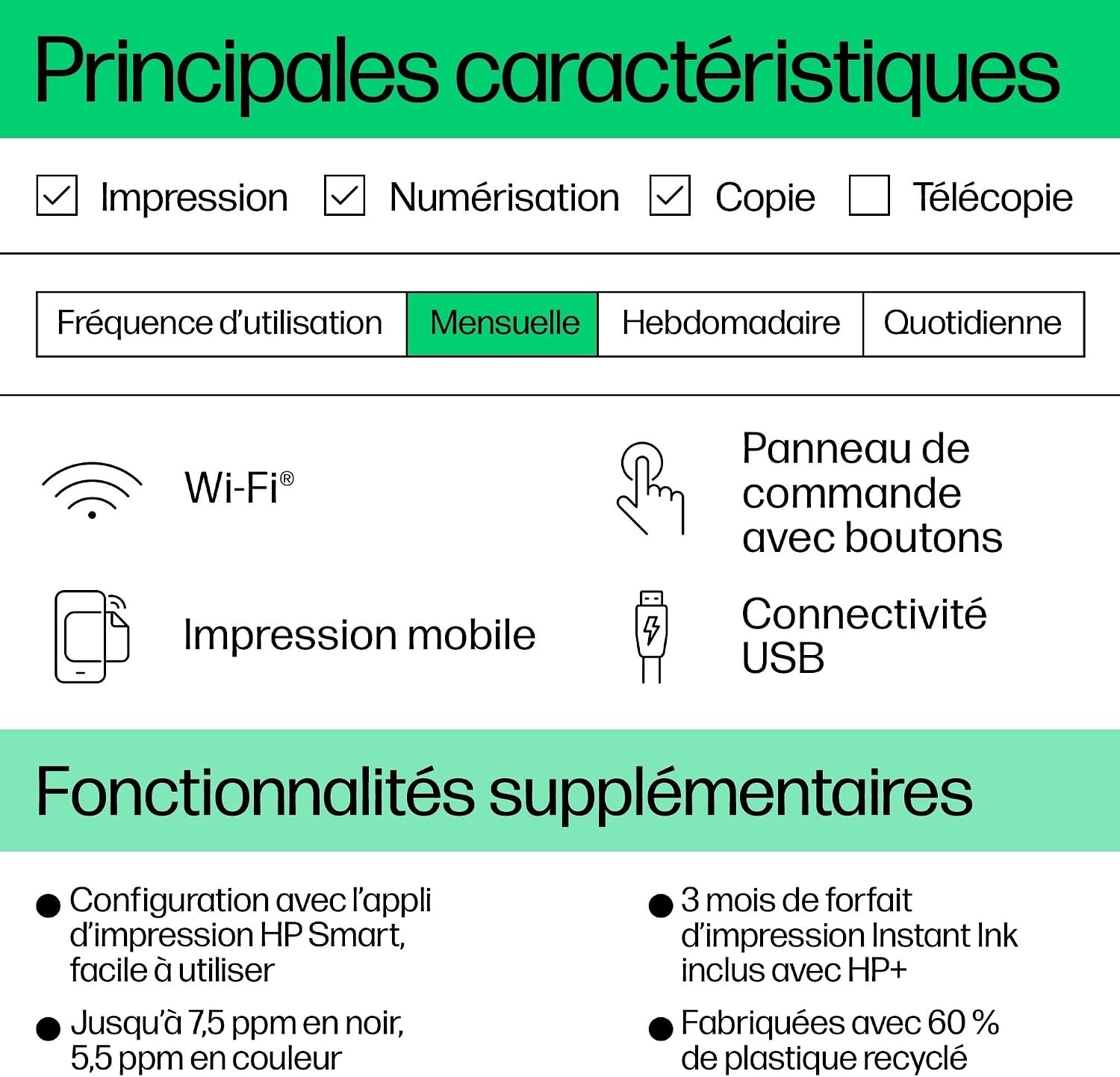 Hp Imprimante jet d'encre tout-en-un couleur - 34% de remise