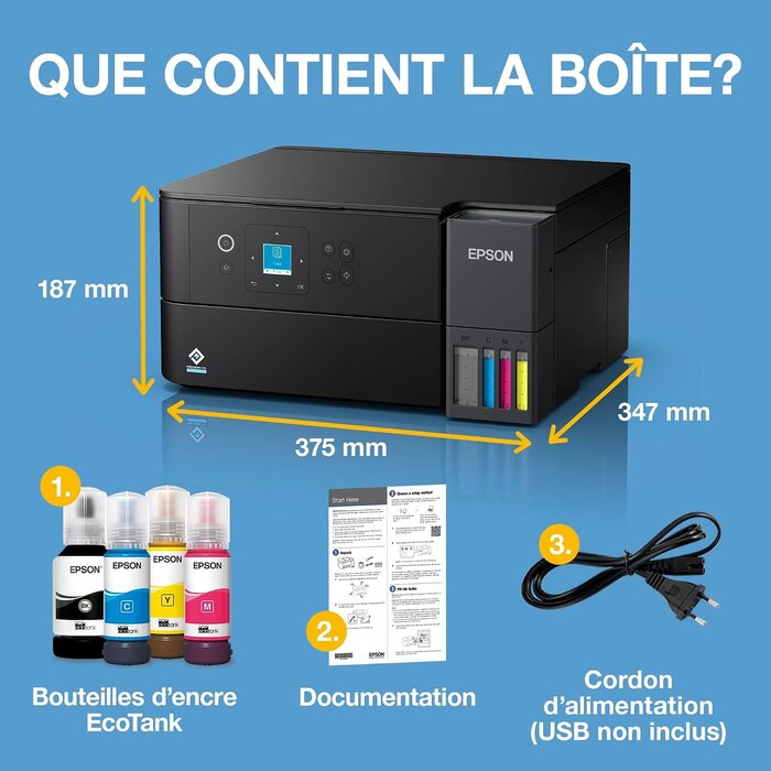 Epson Imprimante multifonction WiFi A4 avec 35% de remise - Modèle déballé