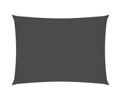 Vidaxl Voile d'ombrage rectangulaire 3x4,5m Anthracite - 30% de remise