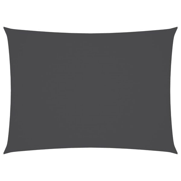 Vidaxl Voile d'ombrage rectangulaire 3x4,5m anthracite - 32% de remise